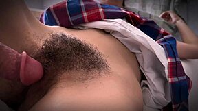 stepdad, why are you fingering my hairy wet pussy upskirt?