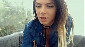 What If This Webcam Girl's Outdoor Tits Were Yours To Squeeze?
