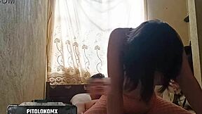 BIG TITS SCHOOLGIRL BEGS ME TO CUM INSIDE HER