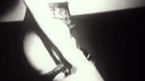 MissFD delivers desire ripping vintage clothes in striptease