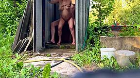 Holy shit, I fucked that pregnant milf's pussy in the shower!