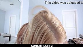 oh fuck yes family milf sarah vandella's petite blonde body shakes in orgasm after phone nudes discovery!