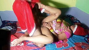 bengali girl moans in hindi as santa fucks her naughty pussy