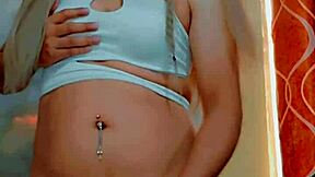 suggestive transexual strokes huge cock teasing explosive cumshot