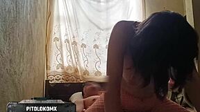 BIG TITS SCHOOLGIRL BEGS ME TO CUM INSIDE HER