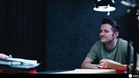 oh god, detective agatha vega's face gets fucked frozen, latina slut swallows cum