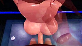 thick roblox girl pinned against shower wall fucked hard then cumshot blast