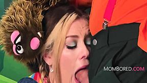 whoa! educational show turns into freeuse milf gangbang with ryan keely and river lynn!