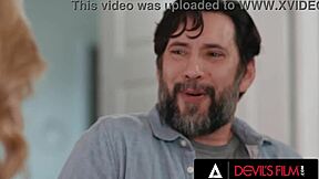 Addison Vodka caught masturbating turns into rough roommate deepthroat cheating fuck