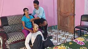 Beautiful horny bengali babe sumona gangbanged rough by hanif and manik in hot threesome
