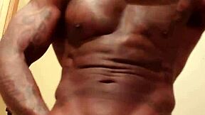 Bodybuilder worships huge bbc monster cock hallelujah johnson in total domination