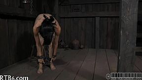 angel cries hard as punishment makes her tear up completely