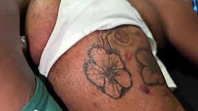 Oops, stepsis my pussy just got stuffed full by that massive black cock!