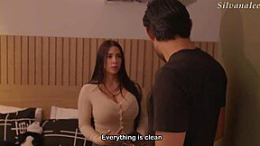 mexican aldo morenox leases apartment to sexy busty latina silvana lee with big ass tits and wet pussy shaking