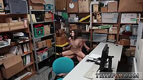 Latex Cops Drag British Teen to Backroom for Hard Interrogation