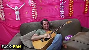 Nikki Sexx Worships Two Cocks with Deepthroat Blowjobs and Licking Balls