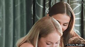 hey bella spark wanna spy on milan cheek for our steamy threesome?