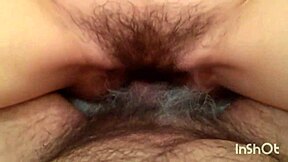 amateur asian wife shares her usual creampie sex footage from bedroom