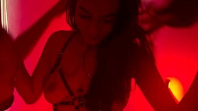 Allison Sweet Bound in Hardcore Fuck with Deepthroat Cowgirl and Creamy Pussy