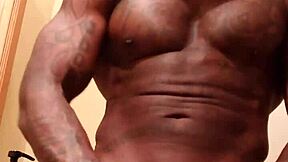 Bodybuilder worships huge bbc monster cock hallelujah johnson in total domination