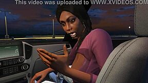 Franklin hooks GTA 5 prostitute for car sex game service pounding