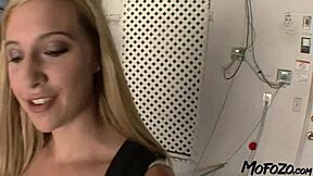 Blonde Student Pounds Monster Cock in Amateur Homemade Fuck