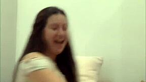 Voyeur thrill of 23yo spanish girl upskirt slip exposed