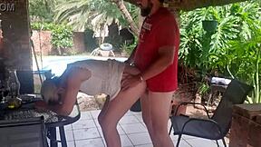 Hey bro-in-law, bend me over desk for quick doggy cum on ass? 💦🍑
