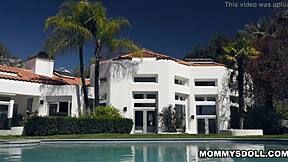 rebellious lana sharapova spanked hard by stepmoms kenzie taylor kit mercer in garage