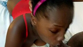 mmm, craving that fat black cock deep in my throat... jhodez1's sloppy suckfest