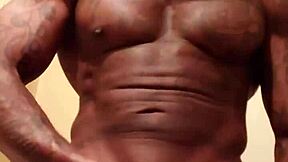 Bodybuilder worships huge bbc monster cock hallelujah johnson in total domination