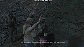 Fallout4 milf slammed by interracial gangbang on big ass and tits