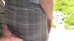 Sharing Busty Teen Girlfriend with Stepdad for MMF in Abandoned House Threesome