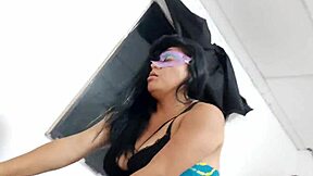 Curvy Latina Mommy Drains Huge Cum Loads From Submissive Stud