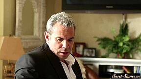 Petite stepdaughter, does your pussy crave my hot jizz load spooning?