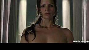 lucy lawless and katrina law flaunt big tits in steamy spartacus 2010-2013 scenes