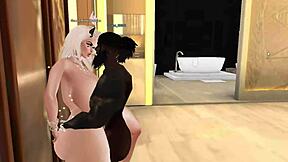 Bimbo Snowbunny Pounded Hard by Massive BBC