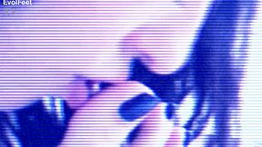 Latina goddess chokes brunette slave on deepthroat while ripping clothes for barefoot toe licking