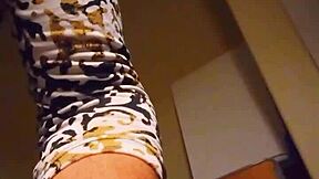 princessmina teases and dominates her sexy crossdresser in bent over play