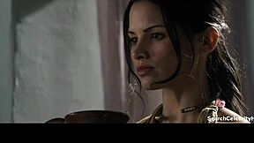 lucy lawless and katrina law flaunt big tits in steamy spartacus 2010-2013 scenes