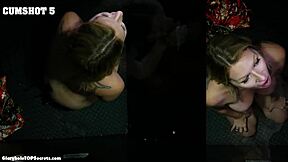 what if nine loads from monster black cocks flooded her gloryhole throat?