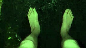 Trembling Emotions from Naked Masturbation in Driving Rain