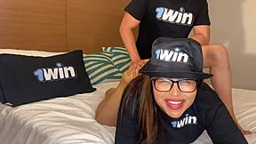 Ready to watch this Colombian bitch fucked up close?