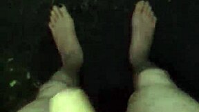 Trembling Emotions from Naked Masturbation in Driving Rain