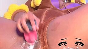 i exploded with pleasure squirting everywhere in lopunny cosplay