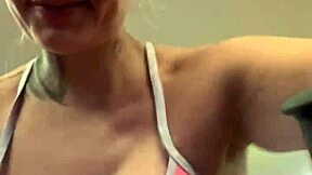 Training at Ipanema Gym in Tiny Bikini Got Me So Horny with Everyone Staring