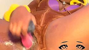 i exploded with pleasure squirting everywhere in lopunny cosplay