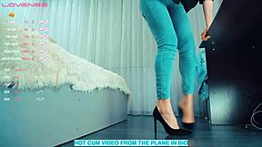 isnt she hot fingering in slutty heels cosplay