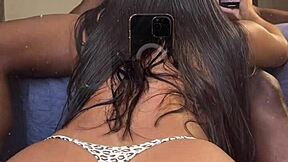 Curvy latina wife throats bbc balls-deep while hubby's gone—amateur cuckold heat