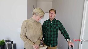 Dee Williams cougar milf mommy rips clothes in taboo family trip accident with big tits